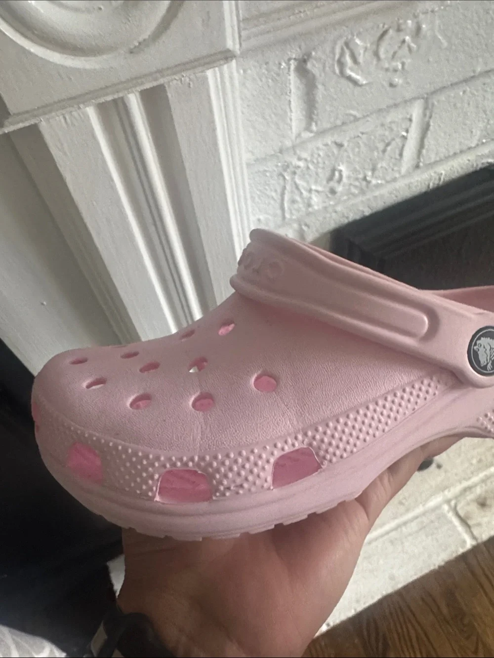 Kid Girl Crocs- Light Pink